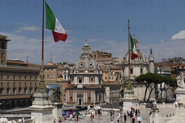 Blick vom Monumento Vittorio Emanuele II