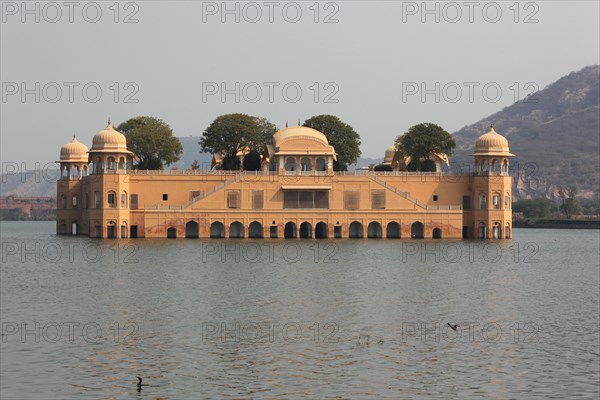 Jal Mahal Water Palace near the city of Jaipur