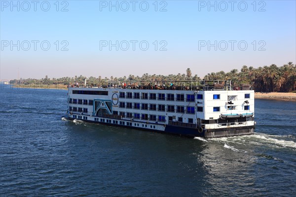 Cruise ships on the Nile