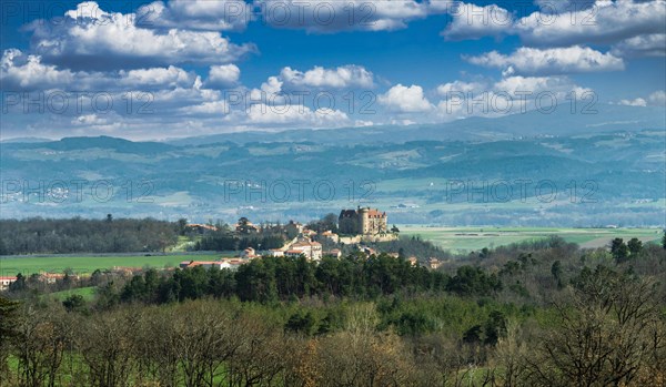 Paulhac castle near Brioude