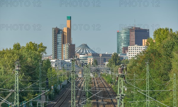 Railway line to Potsdamer Platz