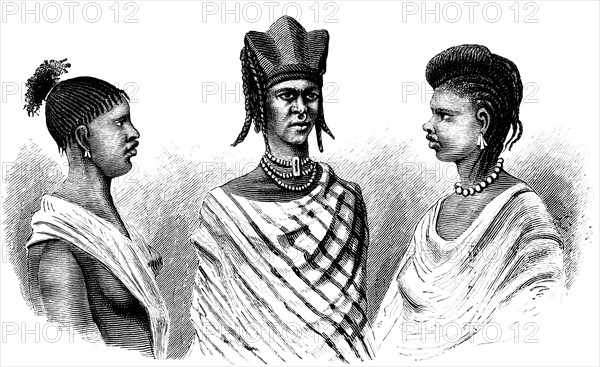 Three West African women