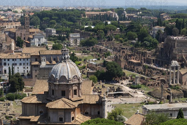 Blick vom Monumento Vittorio Emanuele II