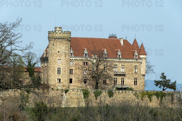 Paulhac castle near Brioude