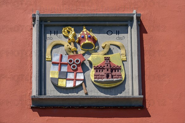 Coat of arms from 1505 on the Gredhaus