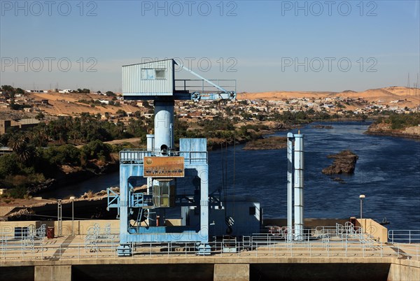 Part of the upper dam