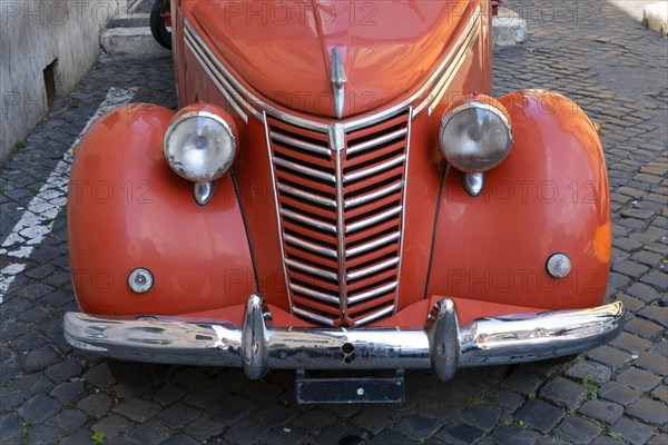 Fiat 500 Topolino Oldtimer in Trastevere