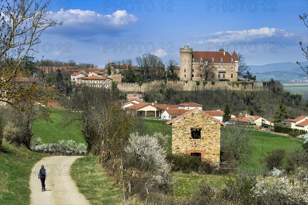 Paulhac castle near Brioude