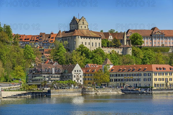 On the left the castle