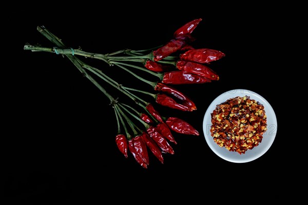 Dried chilli peppers