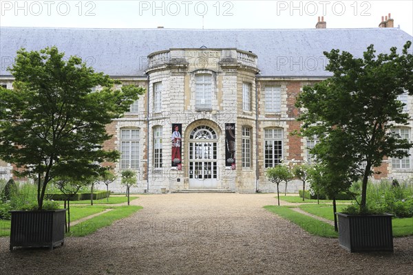 Art museum in the former bishop's palace behind Notre Dame of Chartres Cathedral