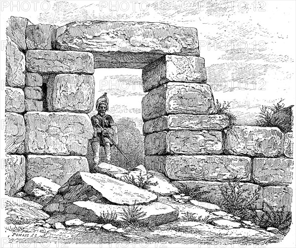 Wall of the Leleger near Tasos in Caria