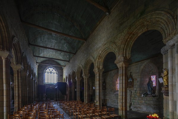 Notre-Dame-de-Roscudon church in the Flamboyant Gothic style