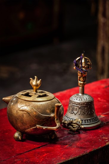 Tibetan Buddhist still life