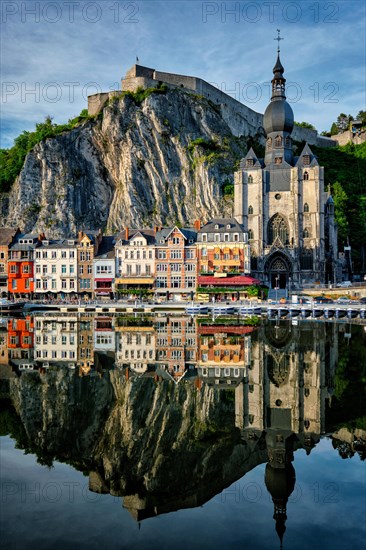 View of picturesque Dinant town