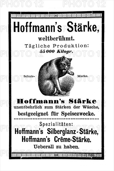 Advertisement for Hoffmann's Strength