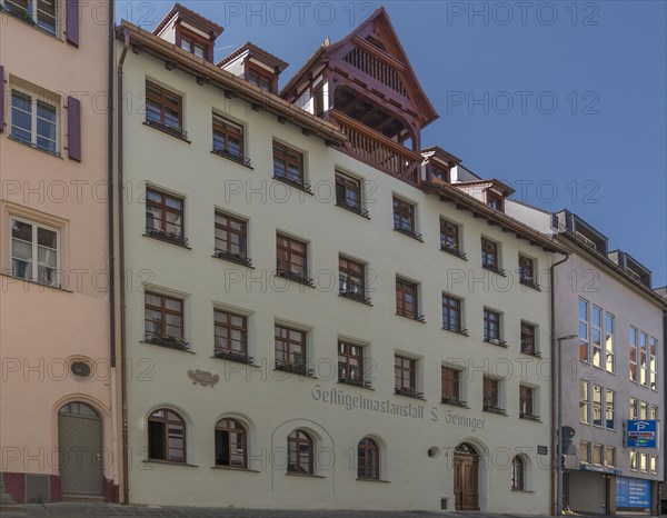 Merchant's house from 1697 in Hintere Ledergasse 43