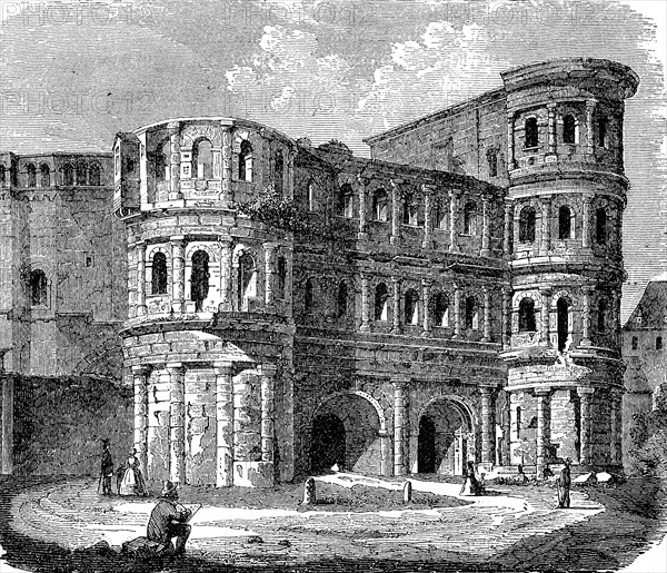 The Porta Nigra in Worms