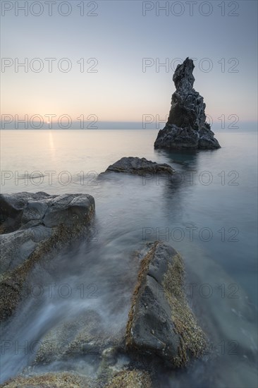 Sunrise at the rocks scoglio della galeazza