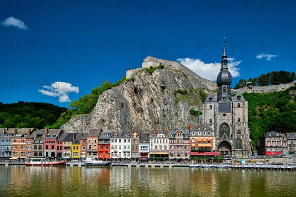 View of picturesque Dinant town