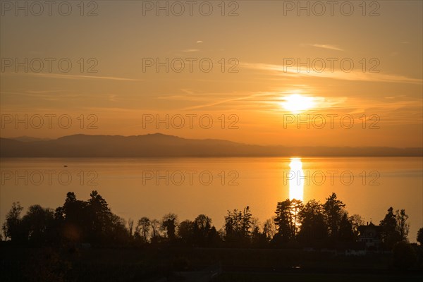 Sunset at Lake Constance