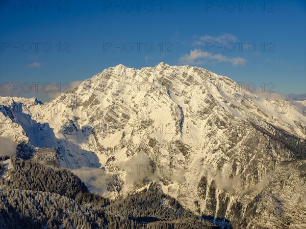 Snowy Watzmann East Face