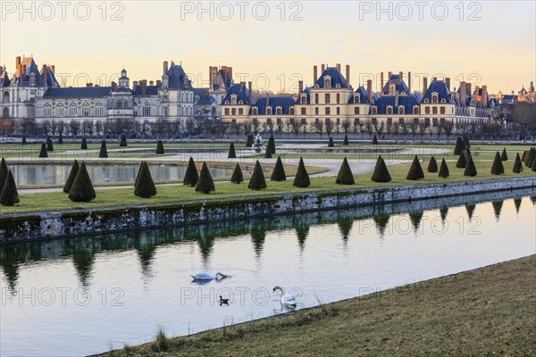 Fontainebleau Castle and Park