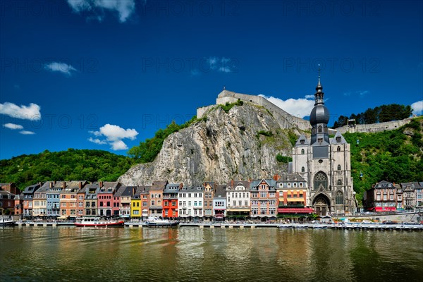 View of picturesque Dinant town