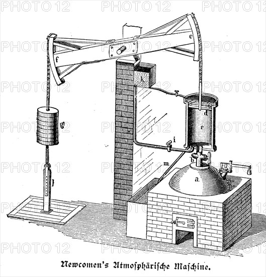 Atmospheric Engine after Newcomen