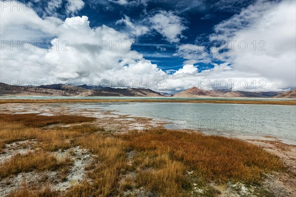 Himalayan scenic landscape scenery near Tso Kar