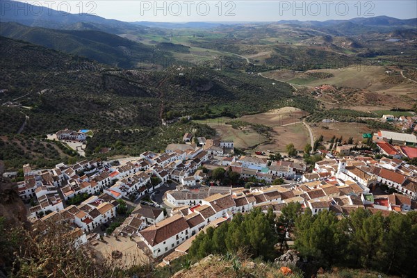 Municipality of Zahara de la Sierra in the province of Cadiz