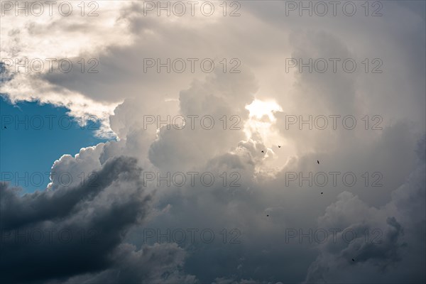 Huge storm cloud