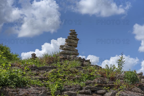 Stones stacked on top of each other
