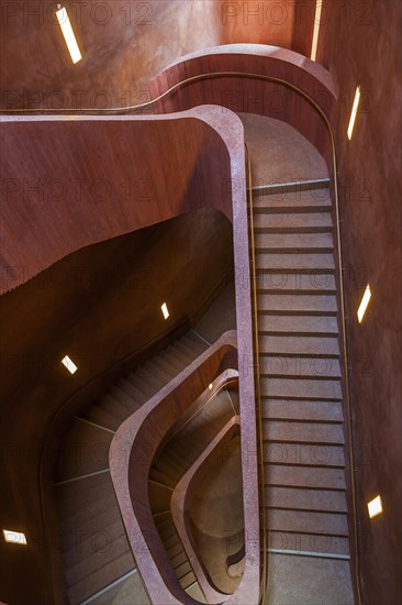 Staircase in the Kueppersmuehle Museum