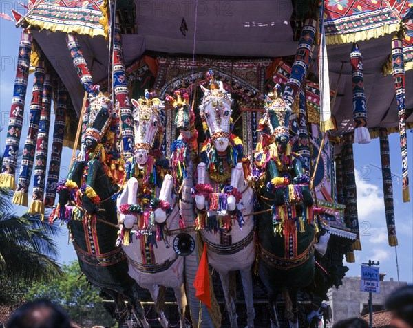 The Prancing Horses the Thyagesa temple car