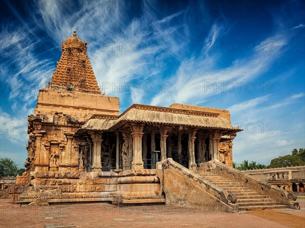 Famous tourist landmark and piligrimage site of Tamil Nadu