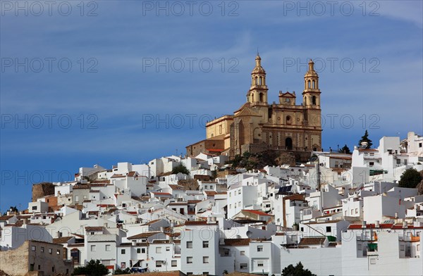 Municipality of Olvera in the province of Cadiz