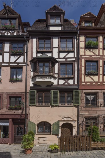 Historic half-timbered house