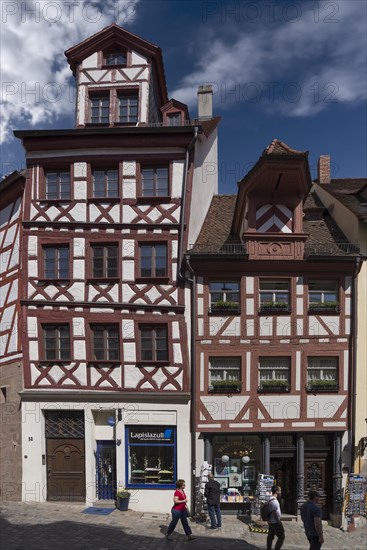 Historic half-timbered houses