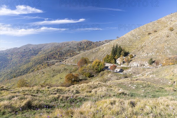 Autumn in the Ligurian Alps near Imperia