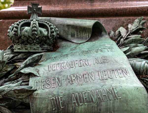 The Landgrave Monument in the Park of Bad Homburg