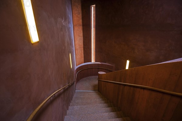 Staircase in the Kueppersmuehle Museum