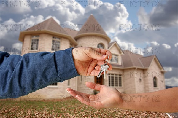 Handing over the keys to A new home