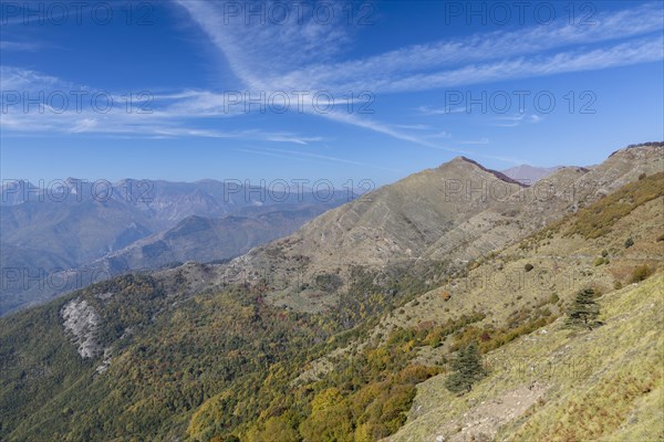 Autumn in the Ligurian Alps near Imperia