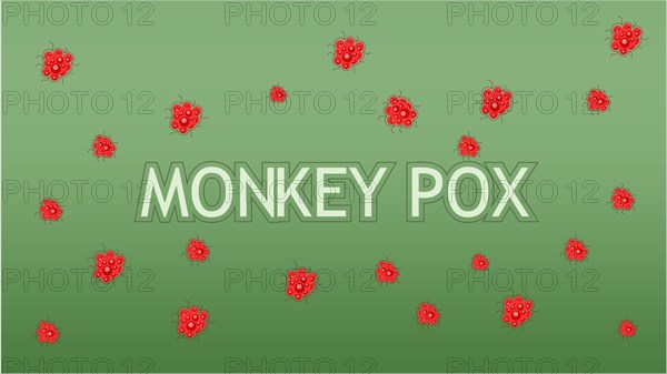 Monkeypox concept