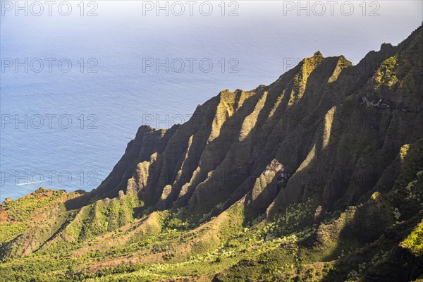 Blick vom Kalalau Lookout ins Kalalau Valley