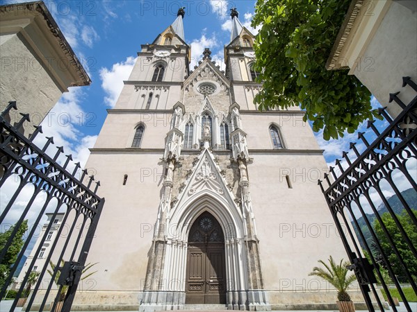 Facade of Admont Abbey