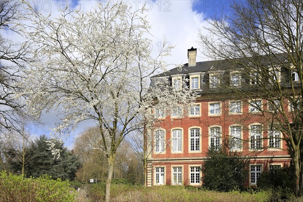 Muenster Prince-Bishop's Palace in the Baroque style