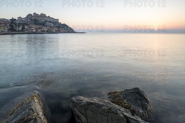 Sunrise with view of Porto Maurizio