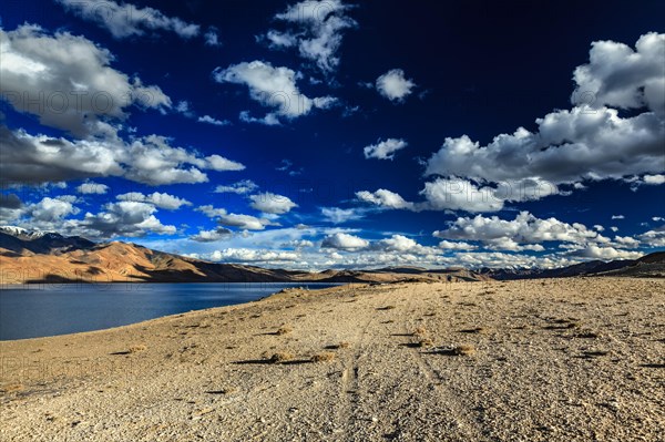 Himalayan lake Tso Moriri